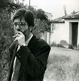 Eloy Sánchez Rosillo en 1989 (Foto: Juan Cano Ballester).