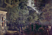 F. Taunay: Cascatinha da Tijuca, c. 1840 (P. Correa do Lago, Taunay e o Brasil. Obra completa 1816-1821, 2008)