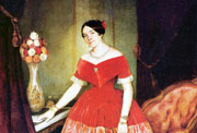 Prilidiano Pueyrredón: Retrato de Manuelita Rosas, c. 1851 (Prilidiano Pueyrredón, 1999)