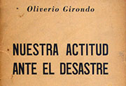 <em>Nuestra actitud ante el desastre</em> Buenos Aires, [s. e.], 1940