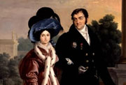 Fernando VII y María Cristina
