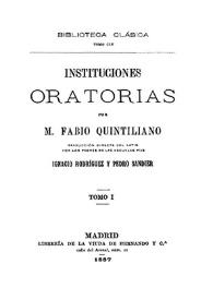 Instituciones oratorias