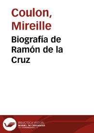 Biografía de Ramón de la Cruz