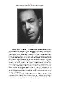 Manuel Olarra Garmendia (1896-1987) [Semblanza]