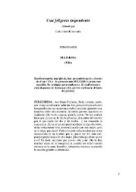 Una feligresa impenitente / Carlos Etxeba | Biblioteca Virtual Miguel de Cervantes
