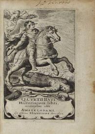 Q. Curtii Rufi Historiarum libri / accuratissime editi [a] [Heinsius] | Biblioteca Virtual Miguel de Cervantes