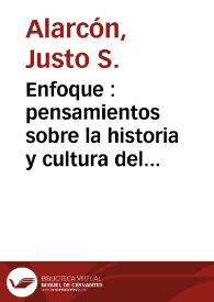 Enfoque : pensamientos sobre la historia y cultura del hispano-chicano / Justo S. Alarcón | Biblioteca Virtual Miguel de Cervantes