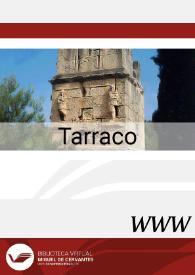 Tarraco / Joaquín Ruiz de Arbulo | Biblioteca Virtual Miguel de Cervantes