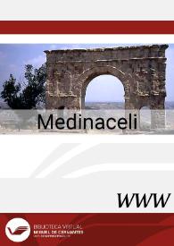 Medinaceli (Soria. Arco romano) / Juan Manuel Abascal Palazón | Biblioteca Virtual Miguel de Cervantes