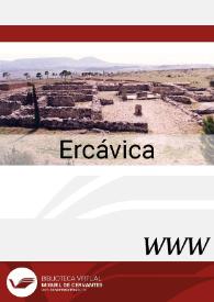 Ercávica (Cañaveruelas, Cuenca) / Alberto J. Lorrio Alvarado | Biblioteca Virtual Miguel de Cervantes