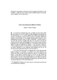 Nuevas inscripciones latinas de Itálica / Antonio Blanco Freijeiro | Biblioteca Virtual Miguel de Cervantes