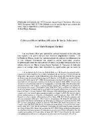 Cabezas célticas inéditas del castro de Yecla. Salamanca / José María Blázquez Martínez | Biblioteca Virtual Miguel de Cervantes