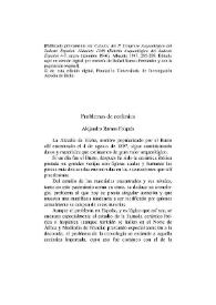 Problemas de cerámica / Alejandro Ramos Folqués | Biblioteca Virtual Miguel de Cervantes