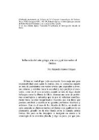 Influencia del arte griego, etrusco y púnico sobre el ibérico / Alejandro Ramos Folqués | Biblioteca Virtual Miguel de Cervantes