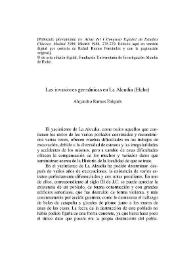 Las invasiones germánicas en La Alcudia (Elche) / Alejandro Ramos Folqués | Biblioteca Virtual Miguel de Cervantes