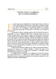 Ciencia y ética. El modelo de la ciencia martillo | Biblioteca Virtual Miguel de Cervantes