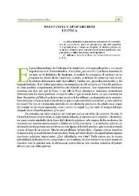 Relevancia y aplicabilidad en ética | Biblioteca Virtual Miguel de Cervantes