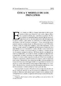 Ética y modelo de los principios | Biblioteca Virtual Miguel de Cervantes