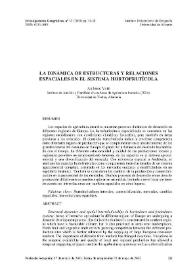 La dinámica de estructuras y relaciones espaciales en el sistema hortofrutícola | Biblioteca Virtual Miguel de Cervantes