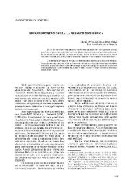 Nuevas aportaciones a la religiosidad ibérica / José María Blázquez Martínez | Biblioteca Virtual Miguel de Cervantes
