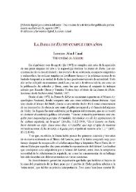 La Dama de Elche cumple cien años / Lorenzo Abad Casal | Biblioteca Virtual Miguel de Cervantes