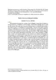 Sobre la humanidad prehistórica / Antonio García y Bellido | Biblioteca Virtual Miguel de Cervantes