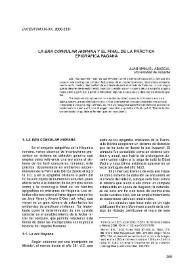 La era consular hispana y el final de la práctica epigráfica pagana / Juan Manuel Abascal Palazón | Biblioteca Virtual Miguel de Cervantes
