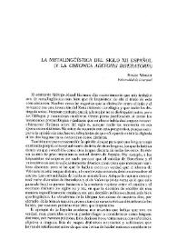 La metalingüística del siglo XII español (y la "Chronica Adefonsi Imperatoris") / Roger Wright | Biblioteca Virtual Miguel de Cervantes