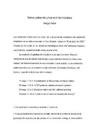 Sobre polisemia y homonimia infantiles / Margit Frenk | Biblioteca Virtual Miguel de Cervantes