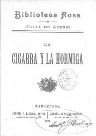 La cigarra y la hormiga | Biblioteca Virtual Miguel de Cervantes
