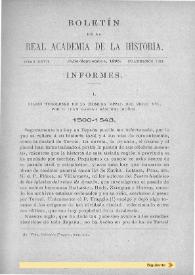 "Diario turolense de la primera mitad del siglo XVI", por D. Juan Sánchez Muñoz / Gabriel Llabrés | Biblioteca Virtual Miguel de Cervantes