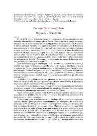 Cueva de Hércules en Toledo / Mariano de la Torre Roldán | Biblioteca Virtual Miguel de Cervantes
