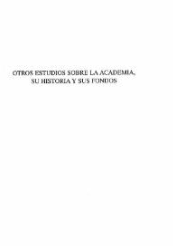 Aportaciones de un texto en el boletín de la Academia a la pintura mudéjar / por Carmen Rallo Gruss | Biblioteca Virtual Miguel de Cervantes