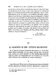 El Palimpsesto de León. Artículos bibliográficos | Biblioteca Virtual Miguel de Cervantes