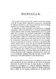 Noticias. Boletín de la Real Academia de la Historia, tomo 39 (octubre 1901). Cuaderno IV | Biblioteca Virtual Miguel de Cervantes