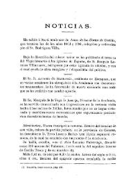 Noticias. Boletín de la Real Academia de la Historia, tomo 41 (noviembre 1902). Cuaderno V / F.F., C.F.D. | Biblioteca Virtual Miguel de Cervantes