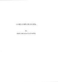 La relojería en Galicia / José Luis Basanta Campos | Biblioteca Virtual Miguel de Cervantes