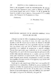 Manuscritos arábigos en el Archivo General de la Corona de Aragón / Julián Ribera | Biblioteca Virtual Miguel de Cervantes