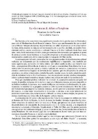 La vía romana de Alfaro a Pamplona / Francisco Javier Navarro | Biblioteca Virtual Miguel de Cervantes