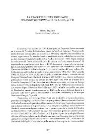 La traducción de Comella de "Gli amori di Comingio" de G. A. Gualzetti / Belén | Biblioteca Virtual Miguel de Cervantes