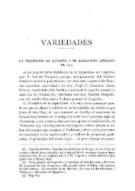 La Inquisición en Logroño y un judaizante quemado en 1719 / Fidel Fita | Biblioteca Virtual Miguel de Cervantes