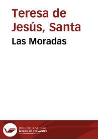 Las Moradas / Santa Teresa de Jesús | Biblioteca Virtual Miguel de Cervantes