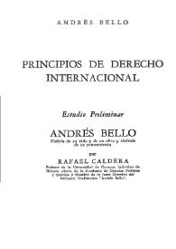 Principios de derecho internacional. Volumen IV / Andrés Bello | Biblioteca Virtual Miguel de Cervantes
