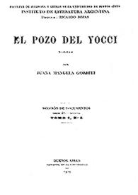 El pozo del Yocci / Juana Manuela Gorriti | Biblioteca Virtual Miguel de Cervantes
