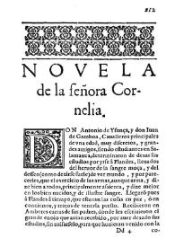 La señora Cornelia / Miguel de Cervantes Saavedra; edición de Florencio Sevilla Arroyo | Biblioteca Virtual Miguel de Cervantes