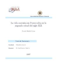 La vida escénica en Pontevedra en la segunda mitad del siglo XIX / Tomás Ruibal Outes | Biblioteca Virtual Miguel de Cervantes