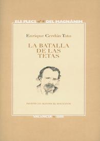 La batalla de las tetas / Enrique Cerdán Tato | Biblioteca Virtual Miguel de Cervantes