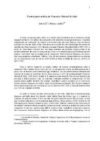Poemas para música de Francisco Manuel de Melo / Lola Josa, Mariano Lambea | Biblioteca Virtual Miguel de Cervantes