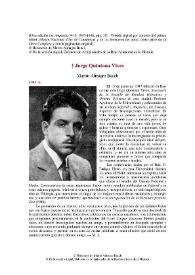 Jorge Quintana Vives / Martín Almagro Basch | Biblioteca Virtual Miguel de Cervantes