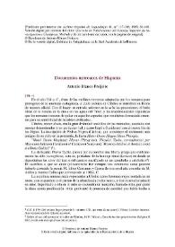 Documentos metroacos de Hispania / Antonio Blanco Freijeiro | Biblioteca Virtual Miguel de Cervantes